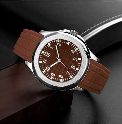 Watch For Mens Nautilus Design Rubber Strap | Watch For Girls | Watch For Men & Boys