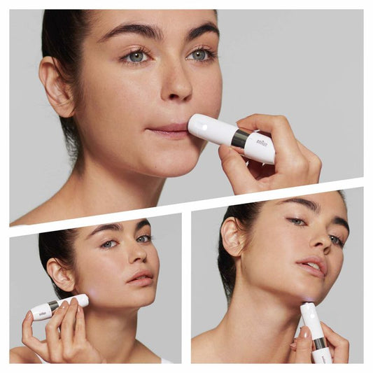 2 in 1 Electric Facial Shaver for Women