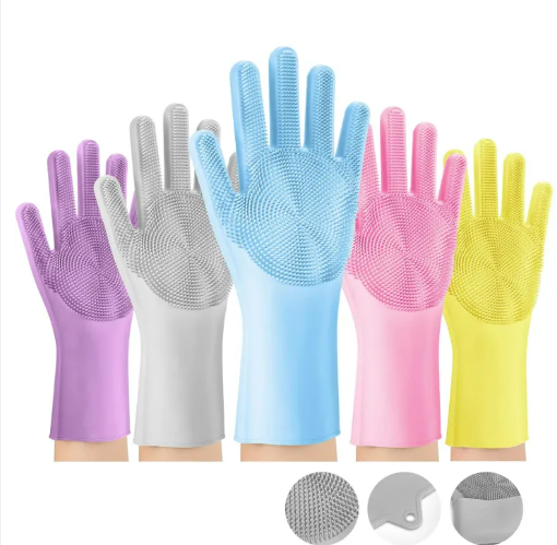Waterproof Silicone Gloves For Washing Dishes or Clothes
