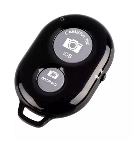 Wireless Bluetooth Selfie Shutter Remote Controller, Compatible with iPhone, Android, Tablets
