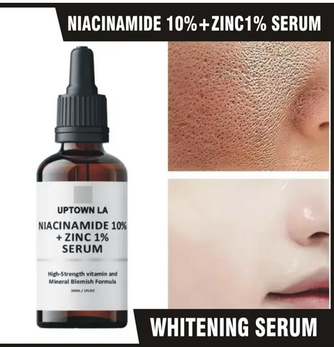 UPTOWN LA Niacinamide 10% + Zinc 1% Radiance Boost Serum