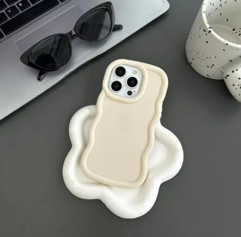 Wave Macaron Silicone Case for IPhone 11 12 13 14 15 Pro Max 6s 8 7 Plus XS Max XR SE
